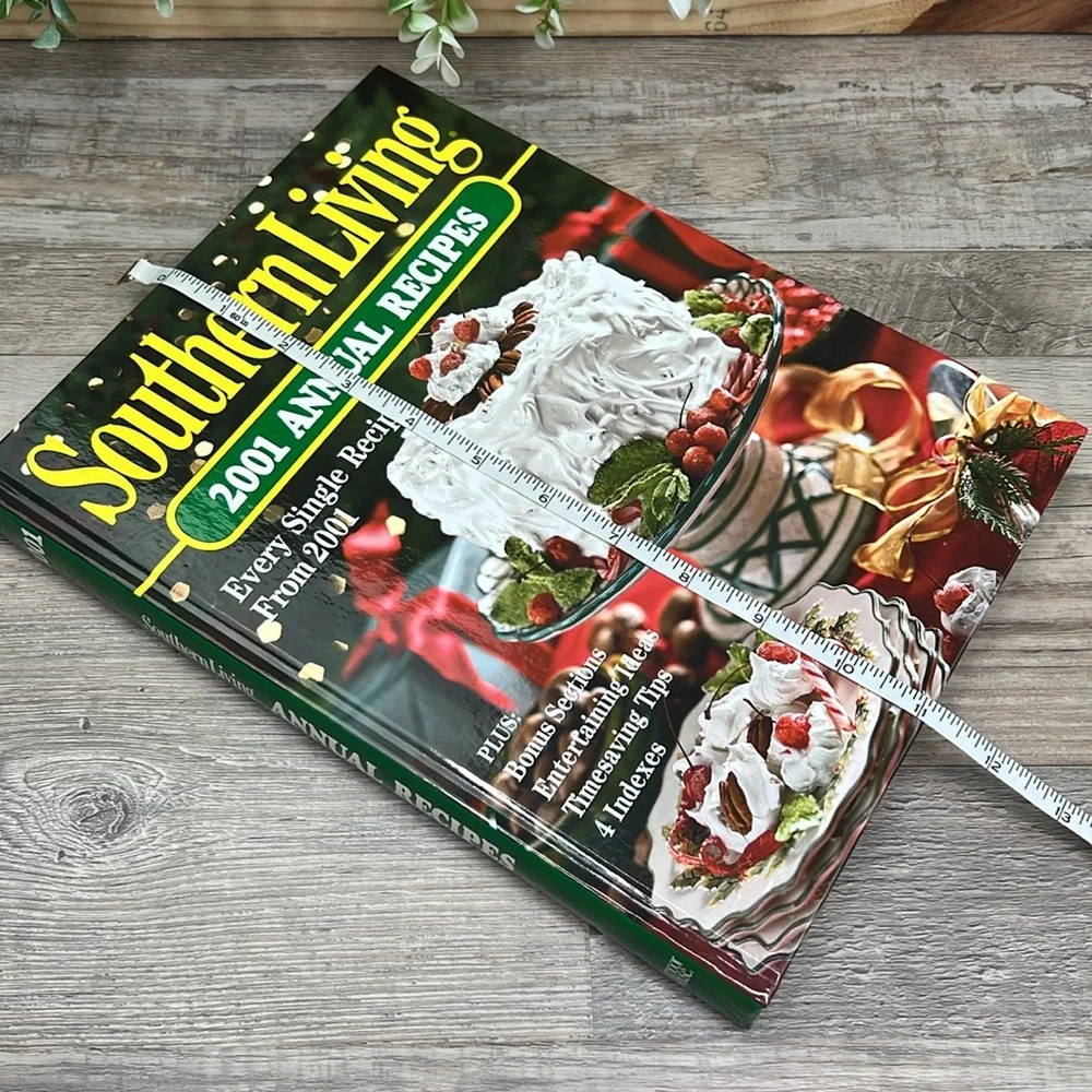 Southern Living 2001 Annual Recipes Hardcover Cookbook